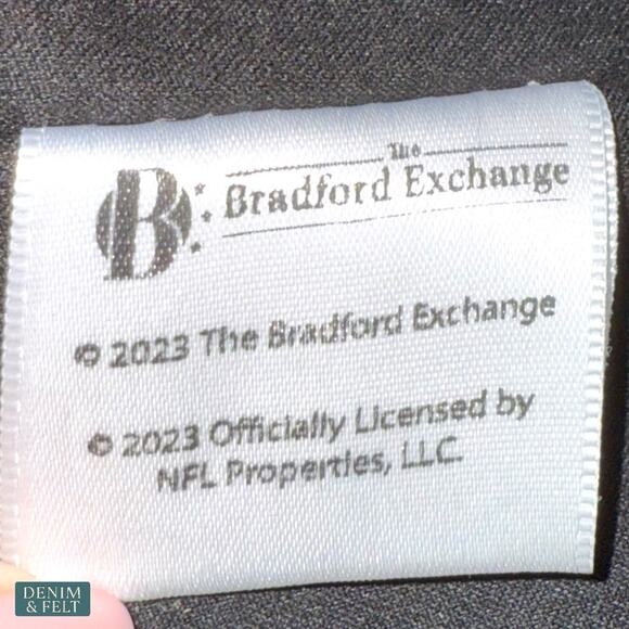 The Bradford Exchange Dallas Cowboys Team Spirit Faux Leather Tote Bag Sporty - Picture 16 of 16